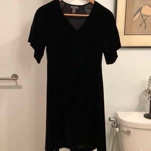 Black Velvet Banana Republic Dress